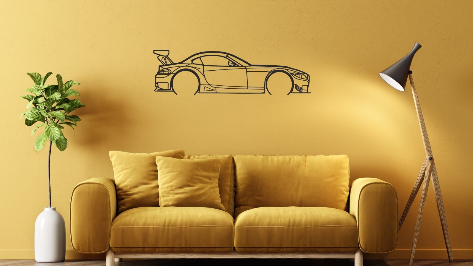 BMW Z4 E89 – Découpe murale en acier