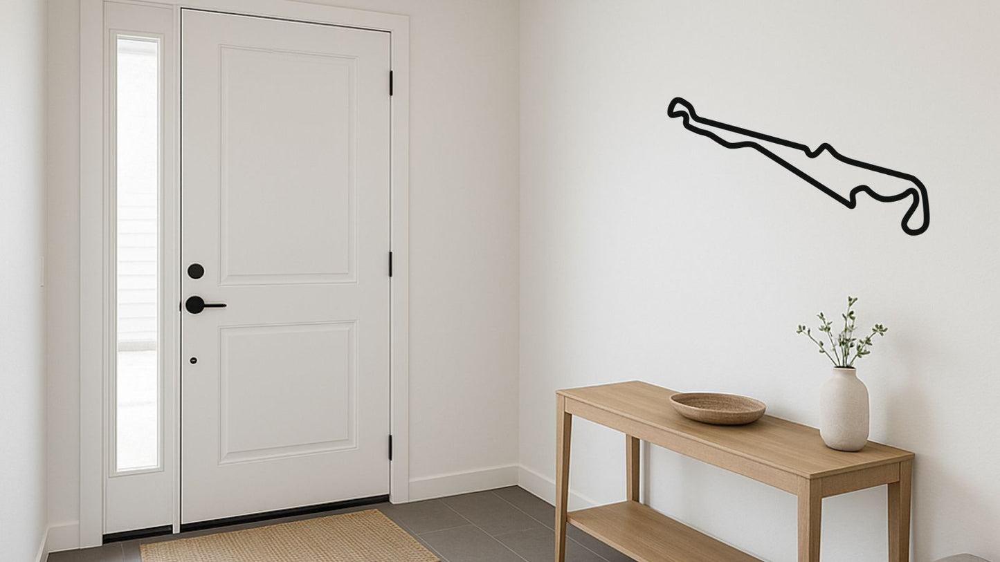 Circuit Paul Ricard – Découpe murale en acier