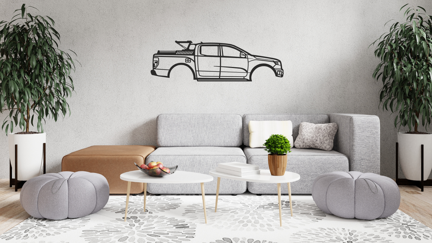 Ford f150 - Découpe murale en métal