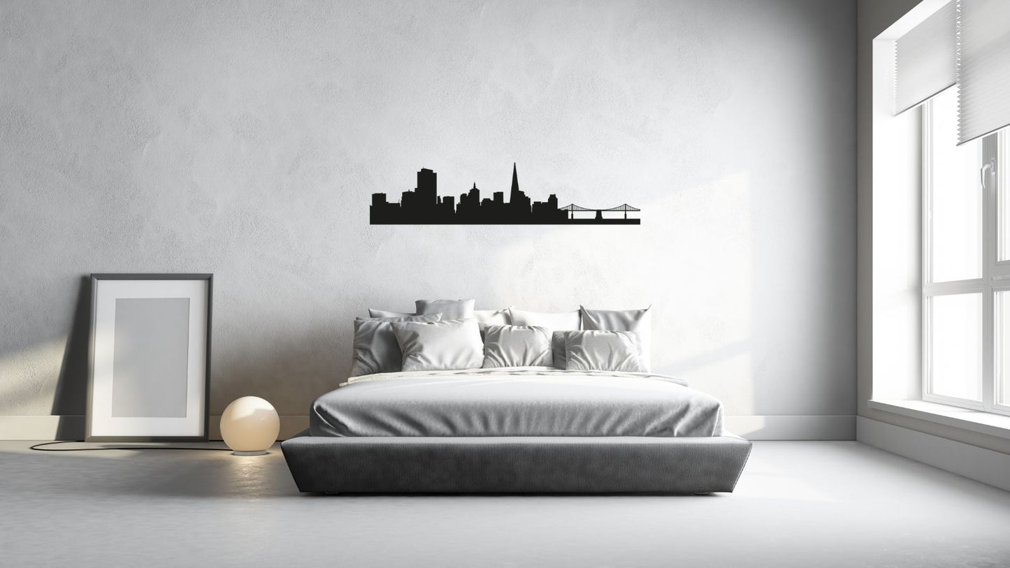 Ville de San Francisco – Découpe murale en acier