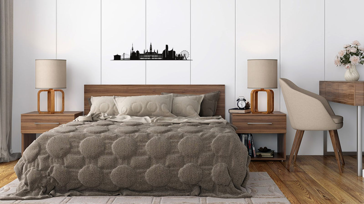 Ville de Vienne – Découpe murale en acier