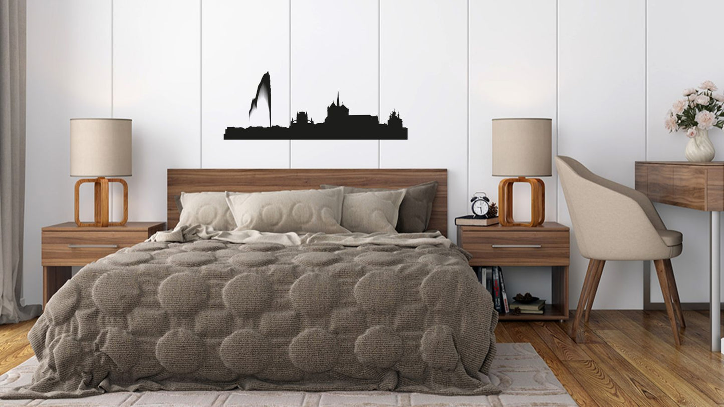 Ville de Genève – Décoration murale en acier