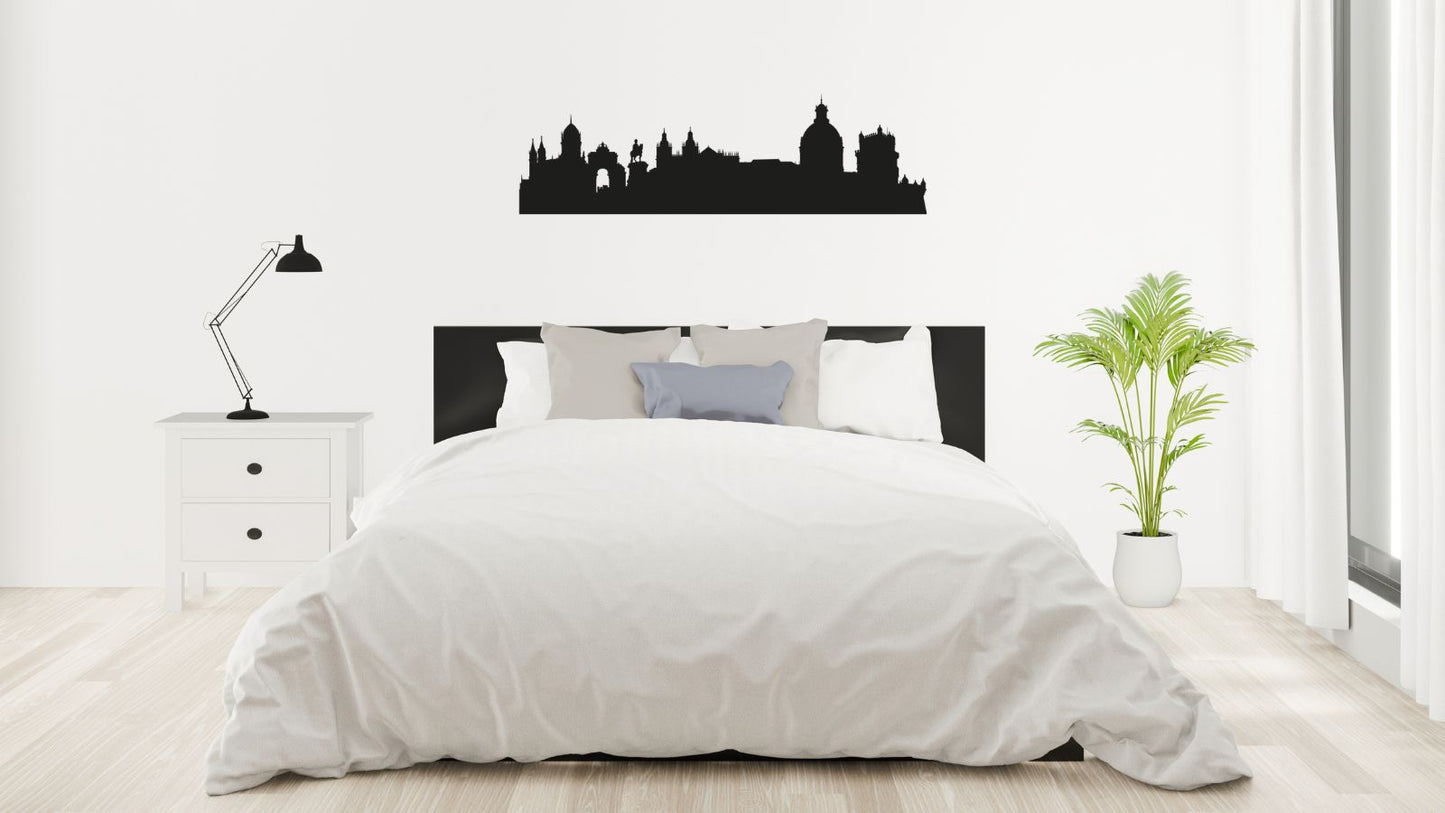 Skyline de Jakarta – Décoration murale en acier