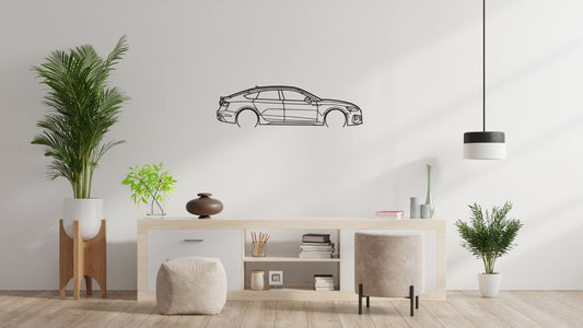 Audi RS5 – Découpe murale en acier
