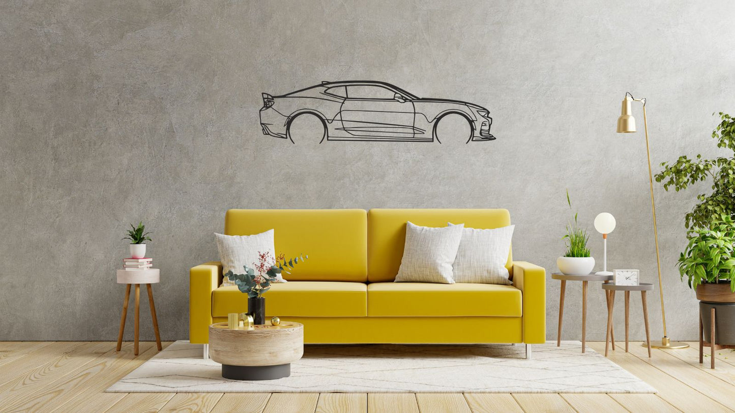 Chevrolet Camaro SS – Découpe murale en acier