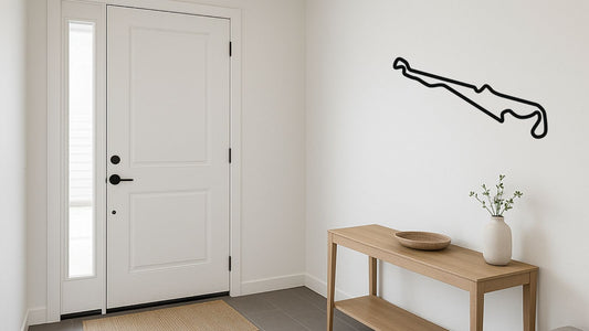 Circuit Paul Ricard – Découpe murale en acier