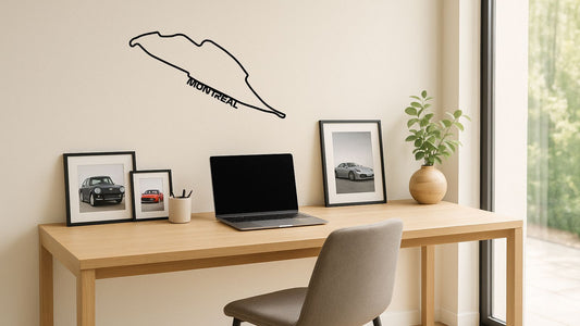 Circuit de Montréal – Découpe murale en acier