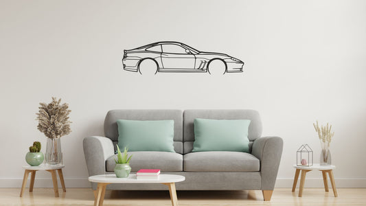 Ferrari 550 Maranello – Découpe murale en acier