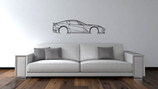 Ferrari 812 Superfast – Découpe murale en acier