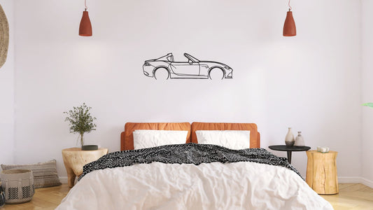 Mazda MX-5 RF – Découpe murale en acier