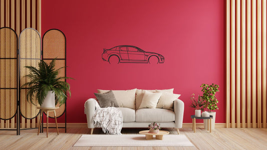 Mazda RX-8 – Découpe murale en acier