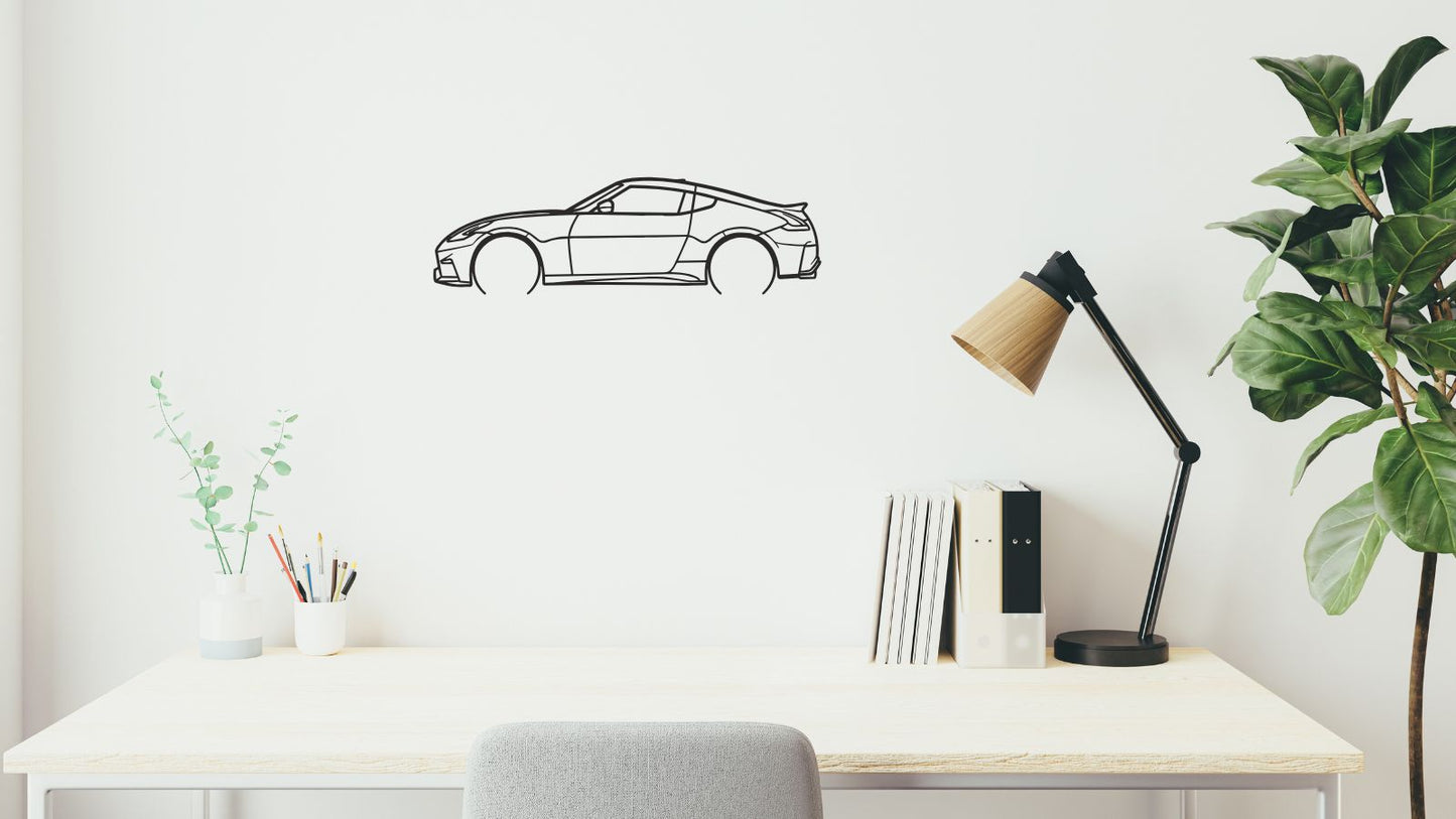 Nissan 350Z – Découpe murale en acier