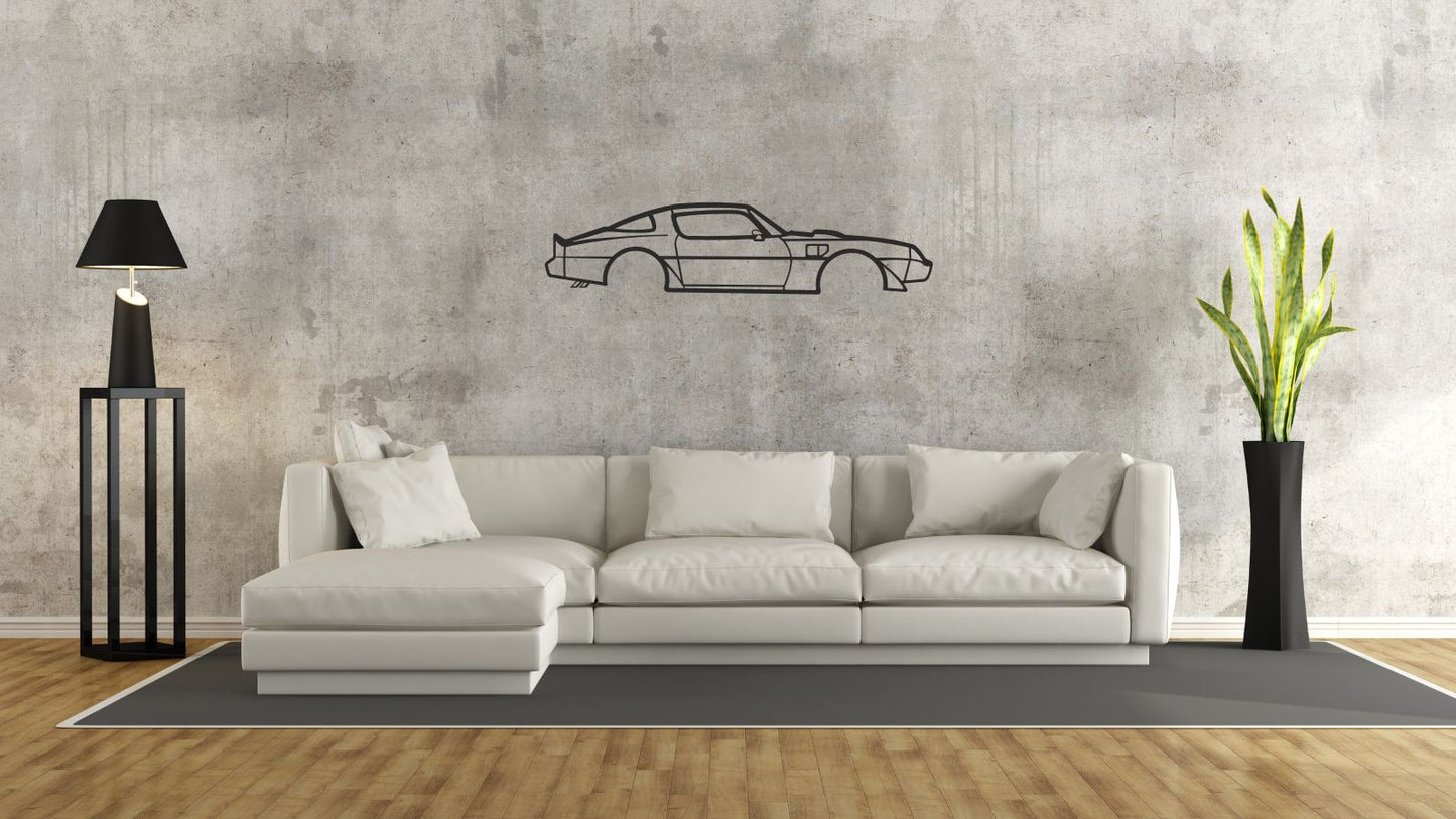 Pontiac Firebird Trans Am – Découpe murale en acier