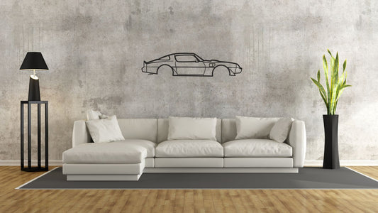 Pontiac Firebird Trans Am – Découpe murale en acier