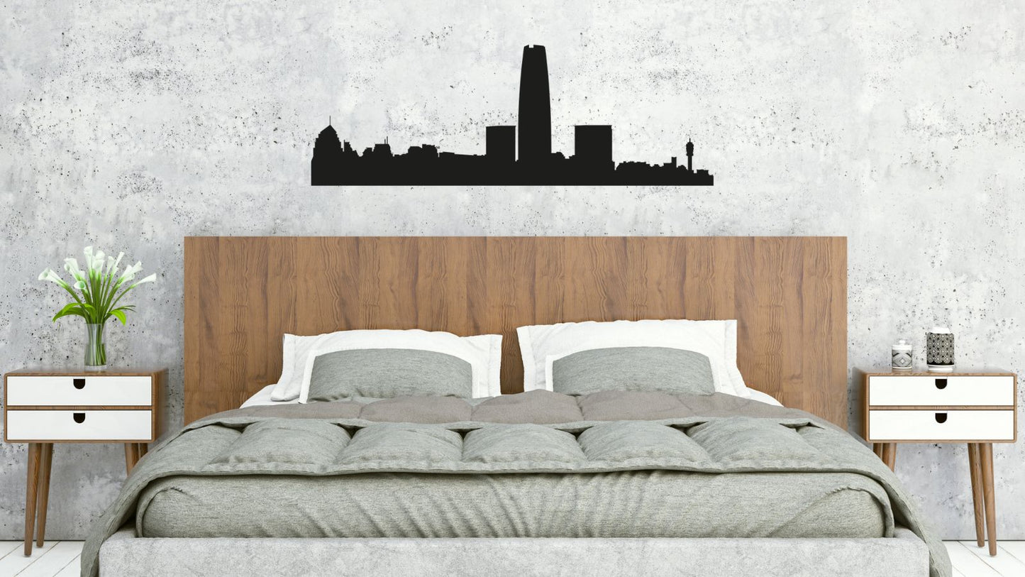 Ville de Santiago – Découpe murale en acier