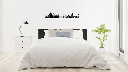 Ville d’Istanbul – Découpe murale en acier