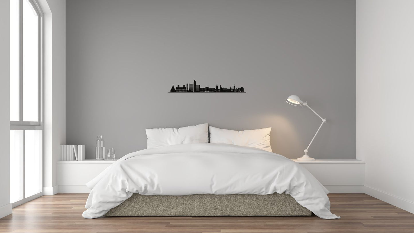 Ville d'Oslo - décoration murale en métal