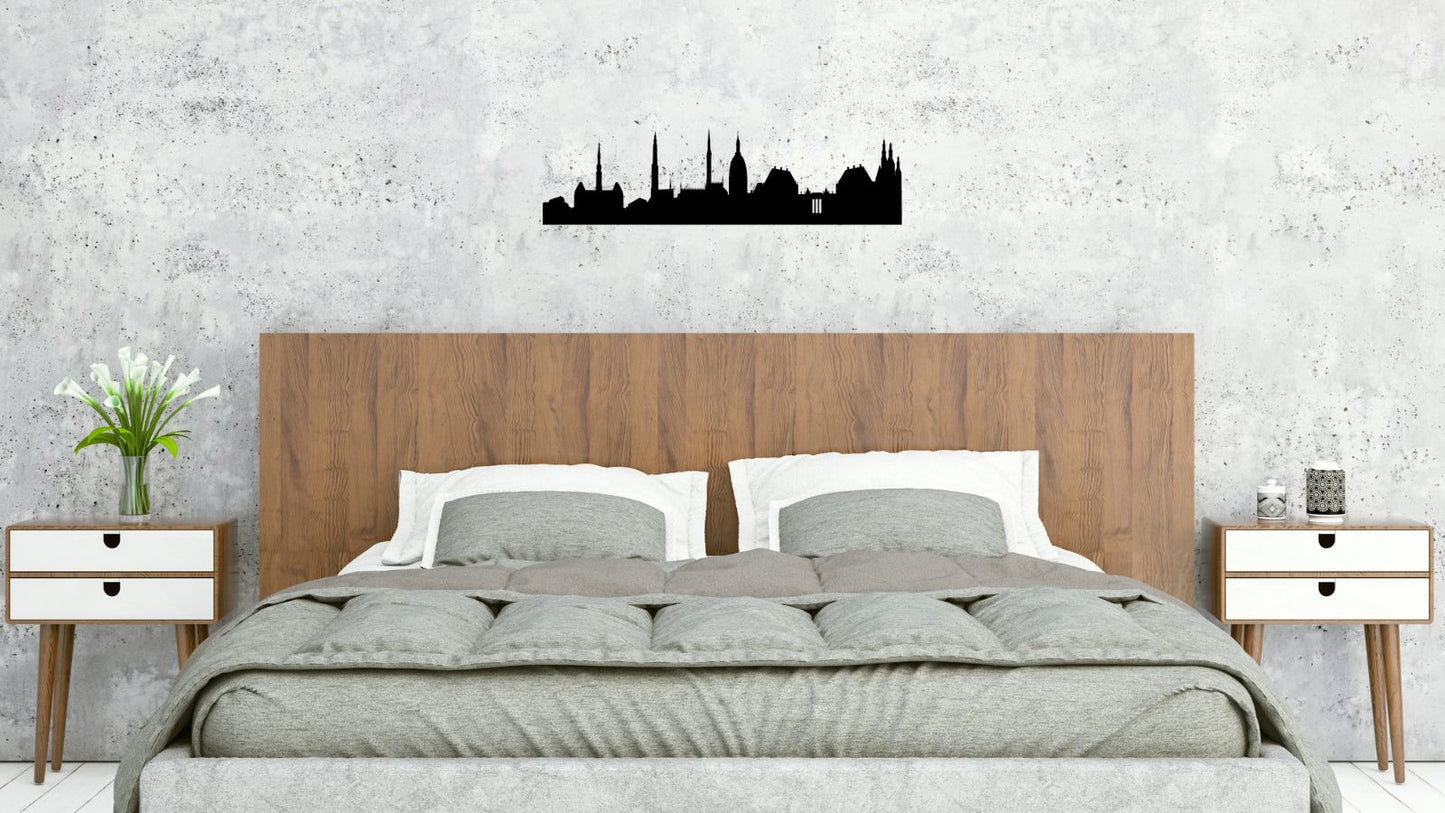 Ville de Copenhague – Décoration murale en acier